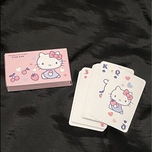 Hello kitty playing cards
